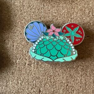 Ariel Hidden Mickey Pin